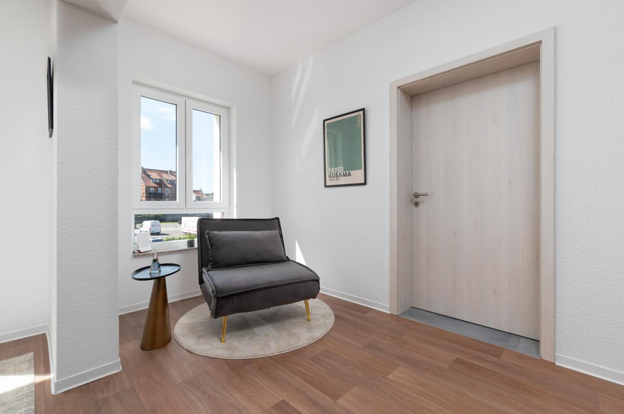 Design-Wohnung, Altstadt, Parkplatz, Netflix Quedlinburg Εξωτερικό φωτογραφία