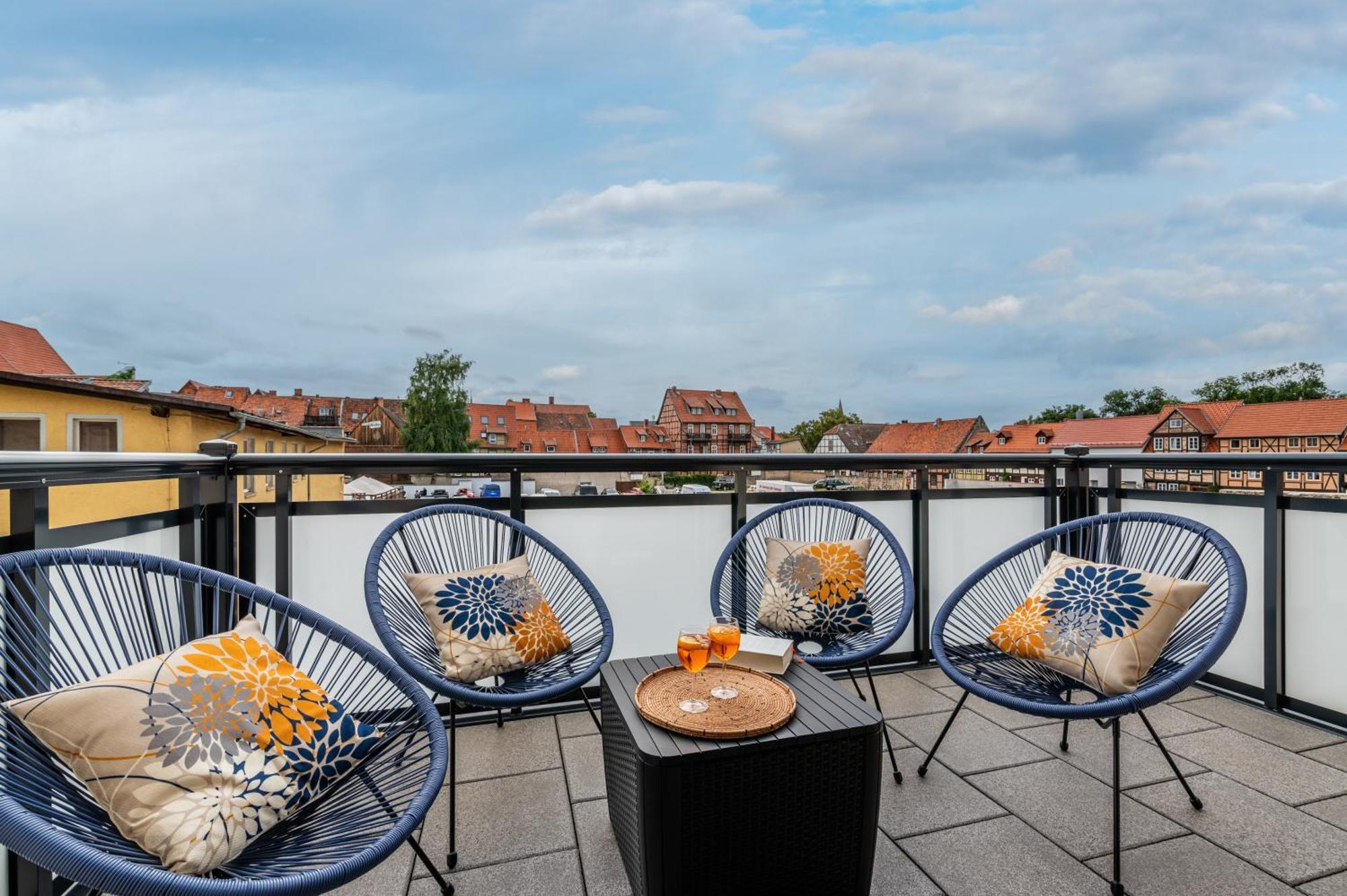 Design-Wohnung, Altstadt, Parkplatz, Netflix Quedlinburg Εξωτερικό φωτογραφία